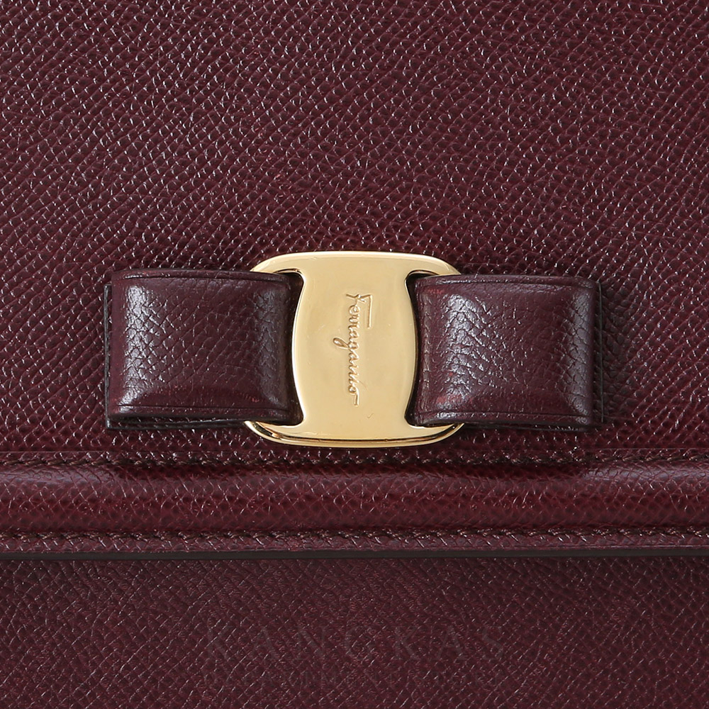 FERRAGAMO(USED)페레가모 바라리본 체인 숄더백
